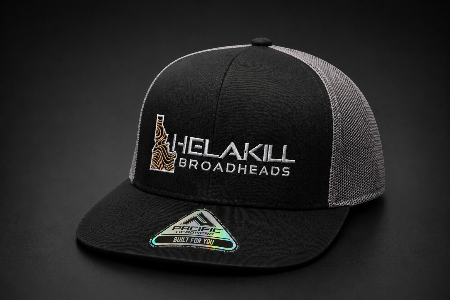Trucker Idaho Embroidered Snap Back
