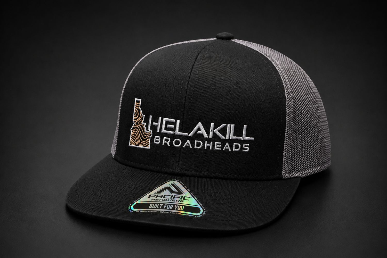 Trucker Idaho Embroidered Snap Back